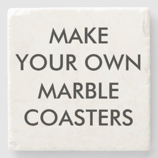 Custom Personalised 4" Marble Stone Coaster