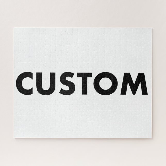 Custom Personalised 520 Piece 16" x 20" Landscape Jigsaw Puzzle (Horizontal)