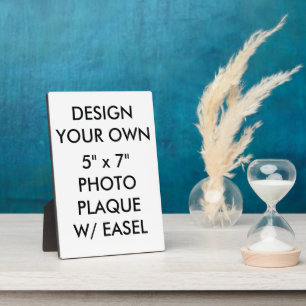 Custom Personalised 5" x 7" Photo Plaque