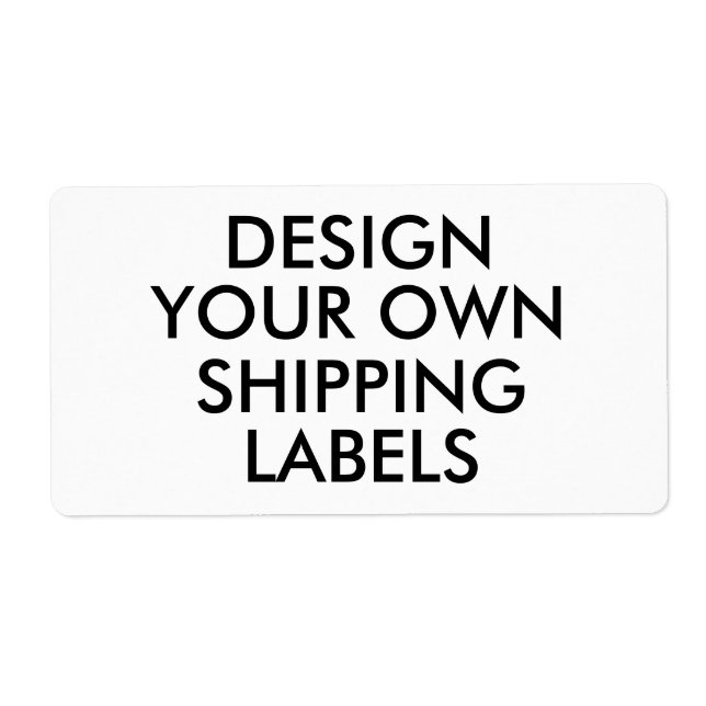 Custom Personalised 6973 Shipping Labels (Front)
