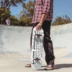 Custom Personalised 7.75" Skateboard Deck
