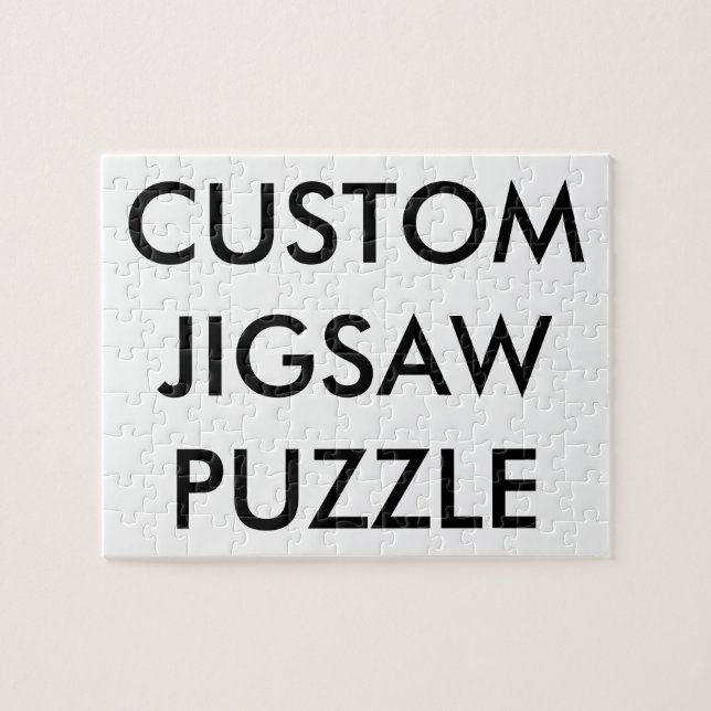 Custom Personalised 8"x10' Jigsaw Puzzle Blank (Horizontal)