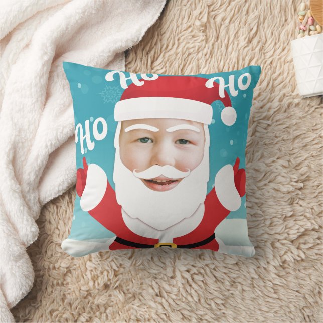 Custom Personalised Add your Own Photo Christmas Cushion (Blanket)