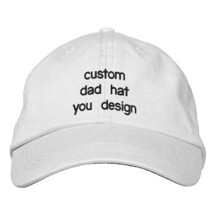 Custom Personalised Adjustable Dad Hats