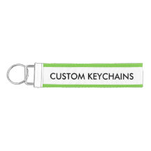 Custom Personalised Band Keychain Blank Template