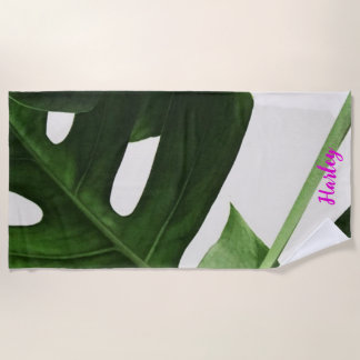 Custom Personalised Beach Towel