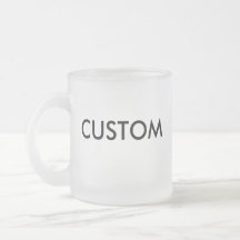 Custom Personalised Beer Glass Blank Template