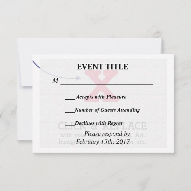 Custom Personalised Blank Template (Front)