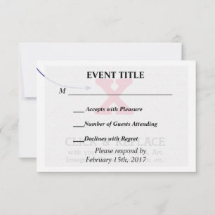 Custom Personalised Blank Template