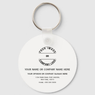 Custom Personalised Blank Template 2" Key Ring
