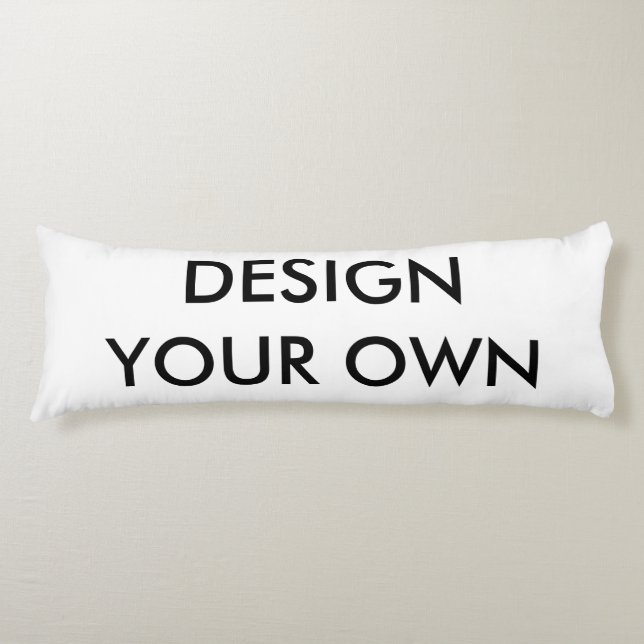 Custom Personalised Body Pillow Blank Template (Front)