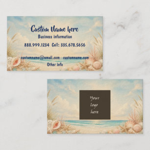 Custom Personalised Business Logo or QR Code Card
