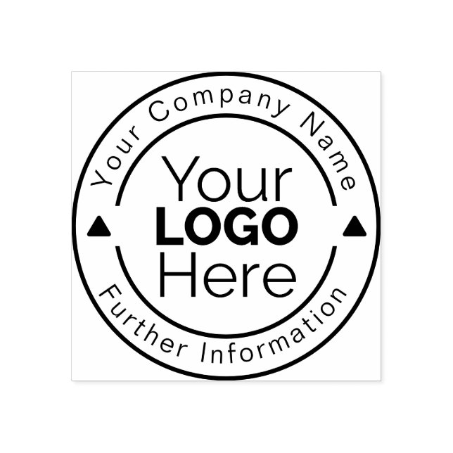 Custom Personalised Business Logo Rubber Stamp (Imprint)