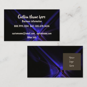 Custom Personalised Business with Your Logo Card