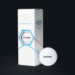 Custom Personalised Callaway Supersoft Golf Balls<br><div class="desc">Make,  design,  create your own custom Callaway Supersoft Golf Balls. Personalised golf equipment for birthday,  Christmas gifts,  wedding favours,  and promotional sports business,  school,  and college recreation.</div>