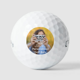Custom Personalised Callaway Supersoft Golf Balls