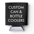 Custom Personalised Can Cooler Blank Template