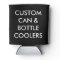 Custom Personalised Can Cooler Blank Template