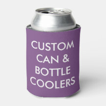 Custom Personalised Can Cooler Blank Template