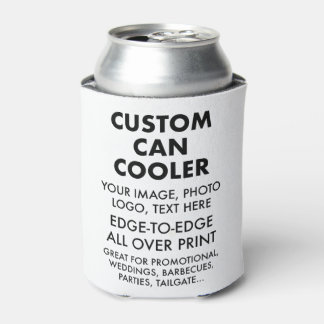 Custom Personalised Can Cooler Sleeve 12 oz.