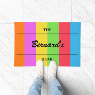 Custom Personalised Coloured Door Accessories Doormat