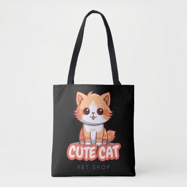 Custom Personalised Cotton Tote Bag (Front)