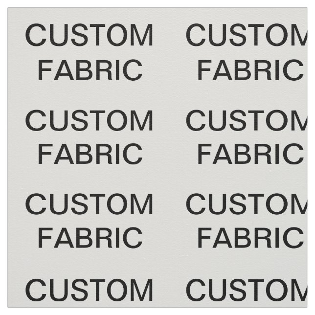 Custom Personalised Cotton Twill Fabric 58" Wide (Swatch)