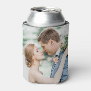 Custom Personalised Couple Photo Can Cooler