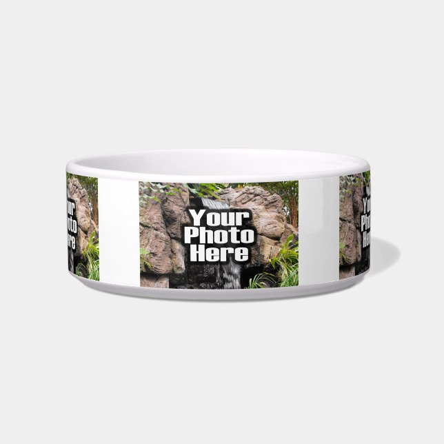 Custom Personalised Digital Photo Add Your Picture Bowl (Front)