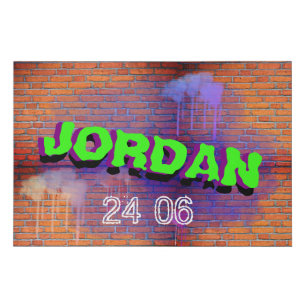 Graffiti Name Art Wall Decor Zazzle Com Au