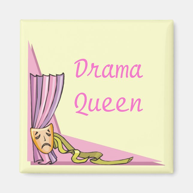 Custom Personalised Drama Theatre Magnets (Front)