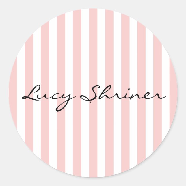Custom Personalised Envelope Seal Sticker (Front)