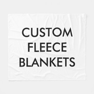 Custom Personalised Fleece Blanket Blank Template