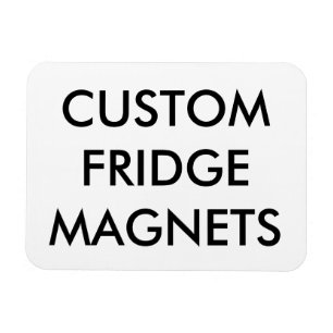 Custom Personalised Flexible Magnet Blank Template