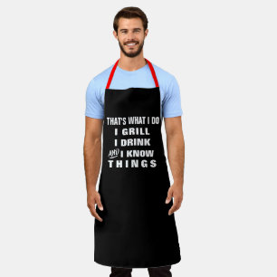 Custom Personalised Funny Mens Womens Chef Bakers Apron