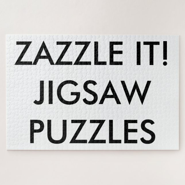 Custom Personalised Giant 30"x20" Jigsaw Puzzle (Horizontal)