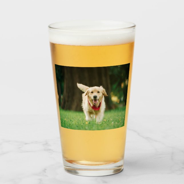 Custom personalised glass (Front Filled)