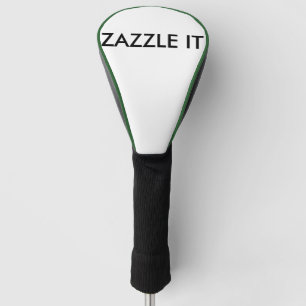 Custom Personalised Golf Club Cover Blank Template
