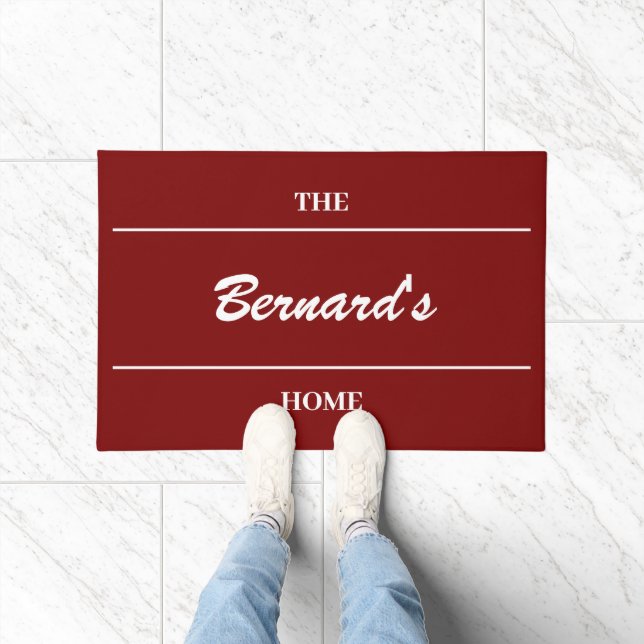 Custom Personalised Home Accessories Doormat (Indoor)
