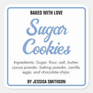 Custom Personalised Homemade label HM001_20sqv2