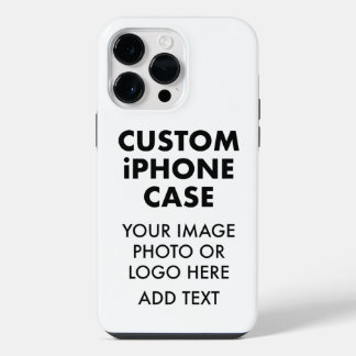 Custom Personalised iPHONE 14 PRO MAX BUDGET TOUGH iPhone 14 Pro Max Case