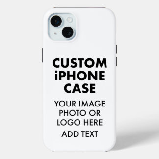 Custom Personalised iPHONE 15 PLUS TOUGH CASE
