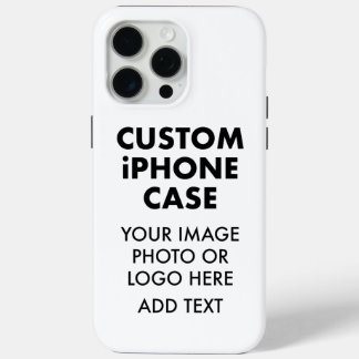 Custom Personalised iPHONE 15 PRO MAX TOUGH CASE