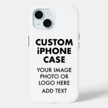 Custom Personalised iPHONE 15 TOUGH CASE