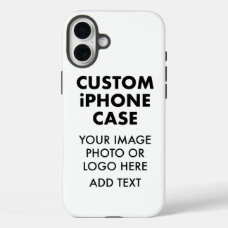 Custom Personalised iPHONE 16 PLUS TOUGH CASE
