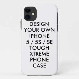 Custom Personalised iPhone 5/5S Tough Xtreme Case