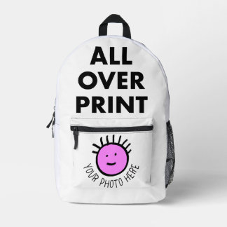 Custom personalised KIDS ALL OVER PRINT BACKPACK