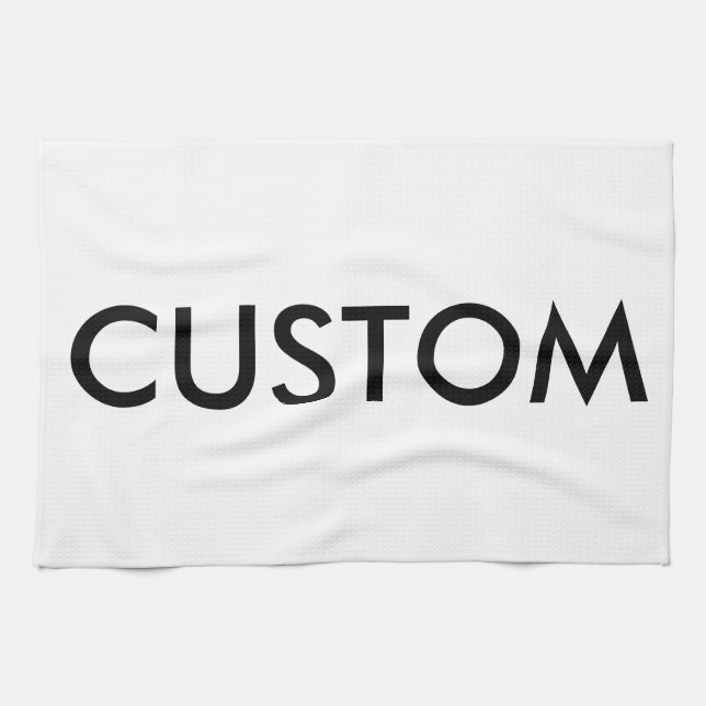 Custom Personalised Kitchen Towel Blank Template (Horizontal)