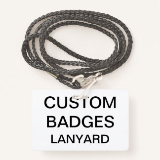 Custom Personalised LANYARD BADGE ID Badge