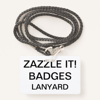 Custom Personalised LANYARD BADGE ID Badge